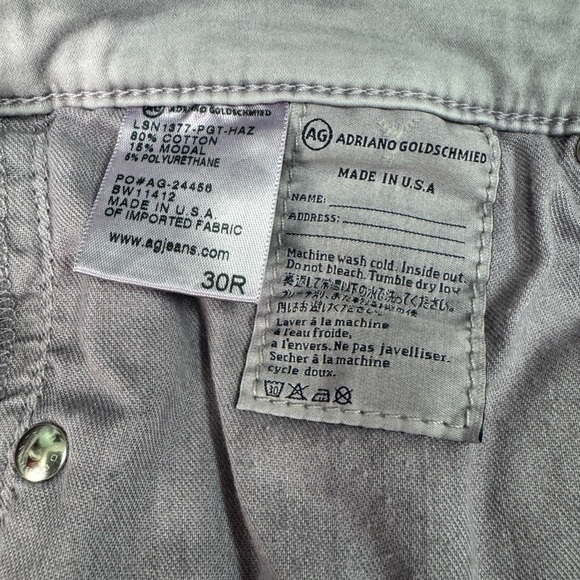 AG ADRIANO GOLDSCHMIED STevie Ankle slim size 30 R - Picture 3 of 10